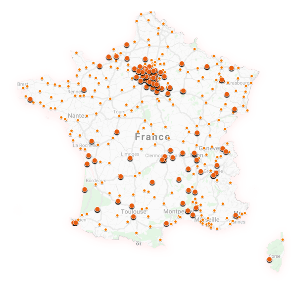 carte de france