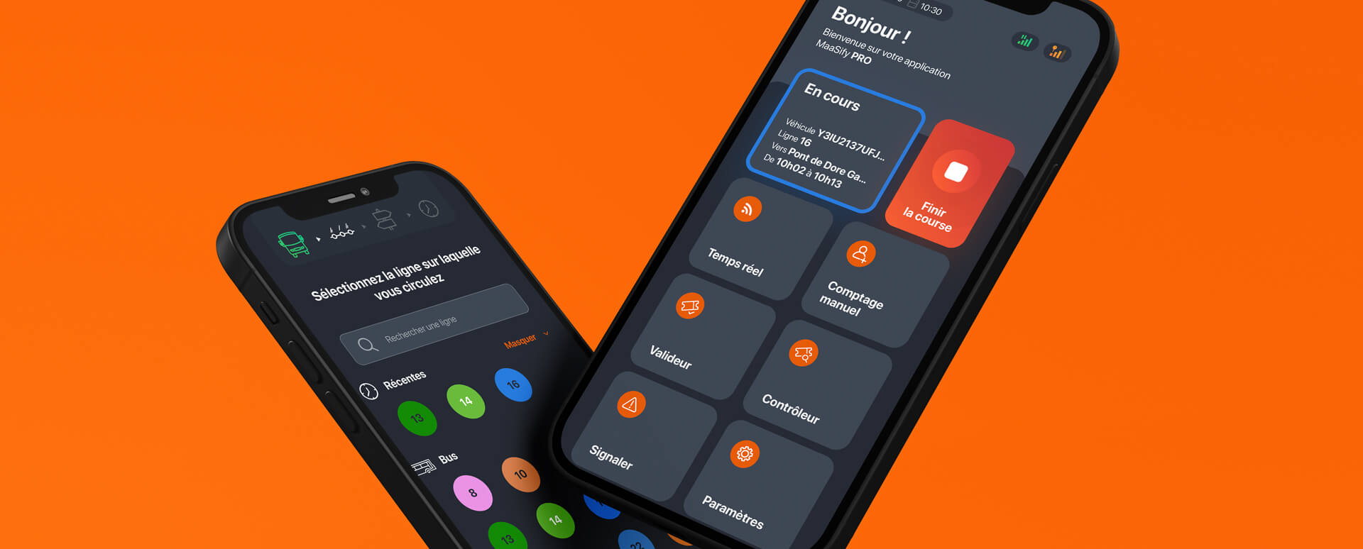 <span class='light'>Assistant d'aide à l'exploitation<br></span><span class='regular'>MaaSify </span><span class='heavy'>Pro</span>