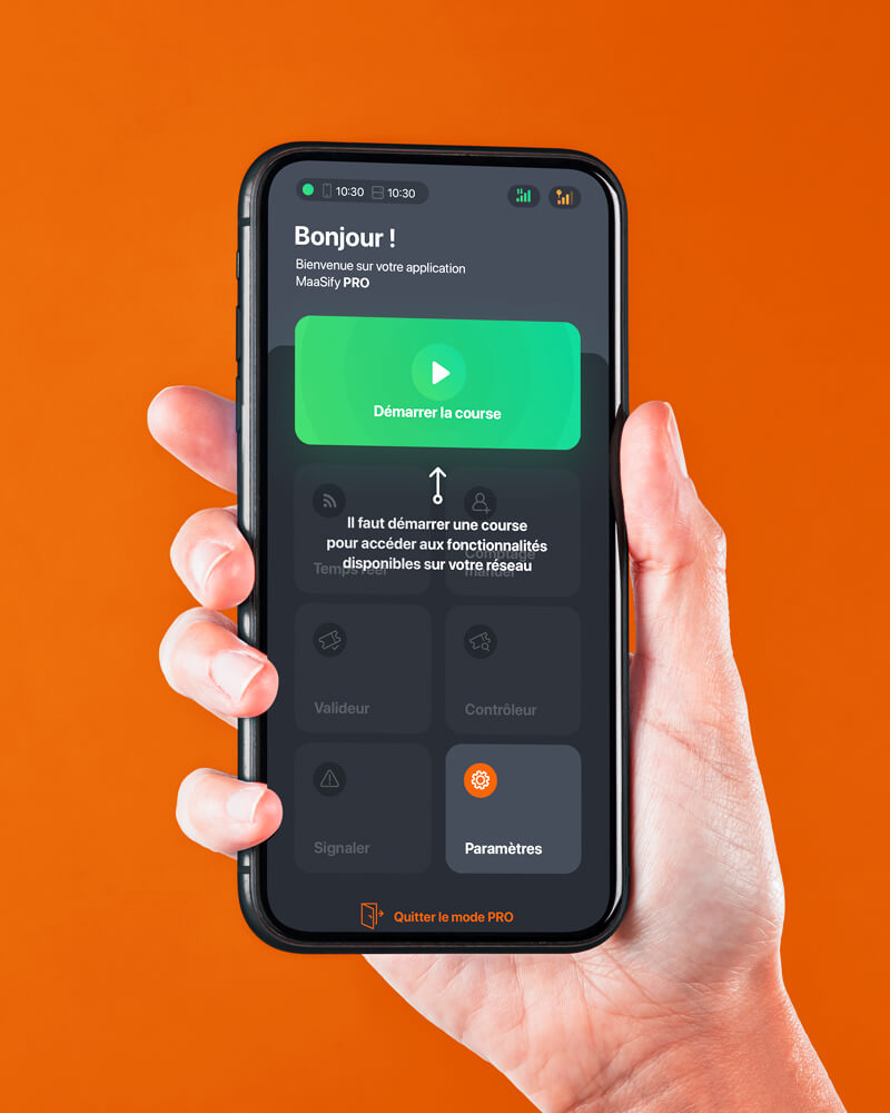 Assistant d’aide à l’exploitation  MaaSify PRO