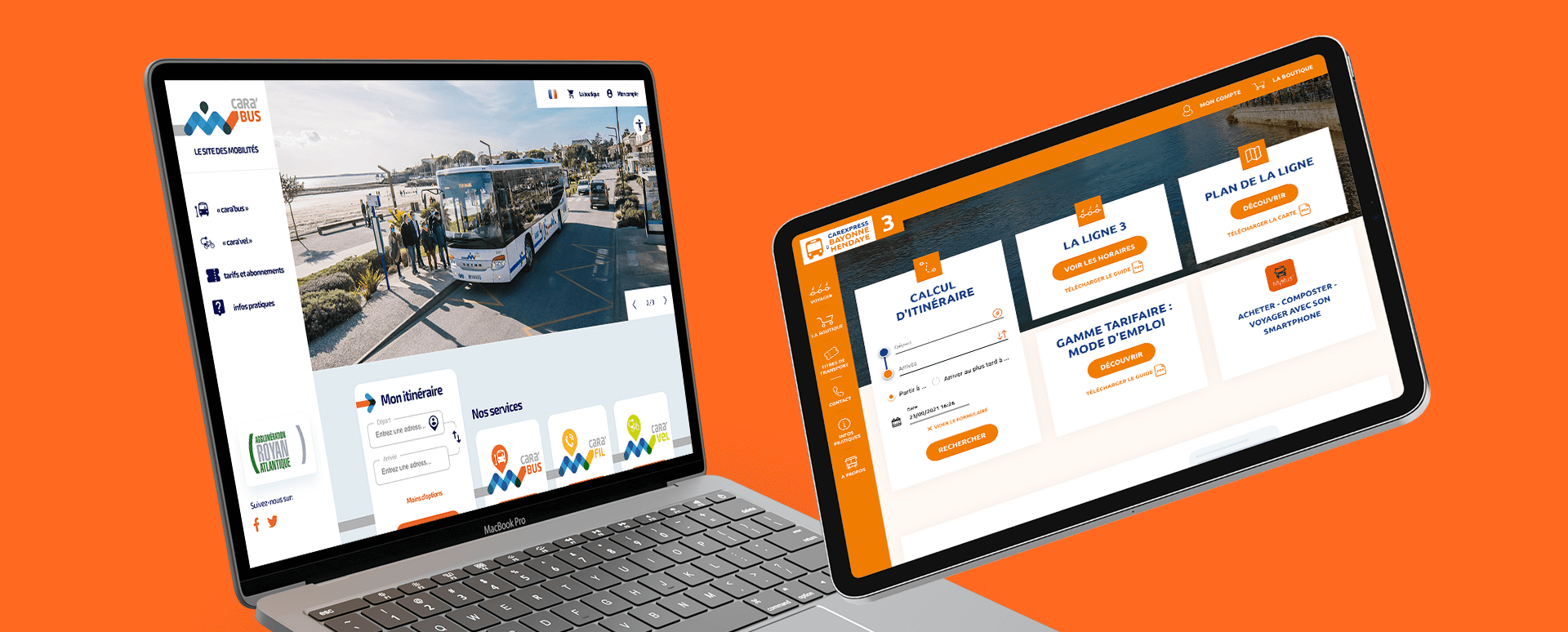 <span class='light'>Info voyageurs et achat en ligne<br></span><span class='regular'>MaaSify </span><span class='heavy'>WEB</span>